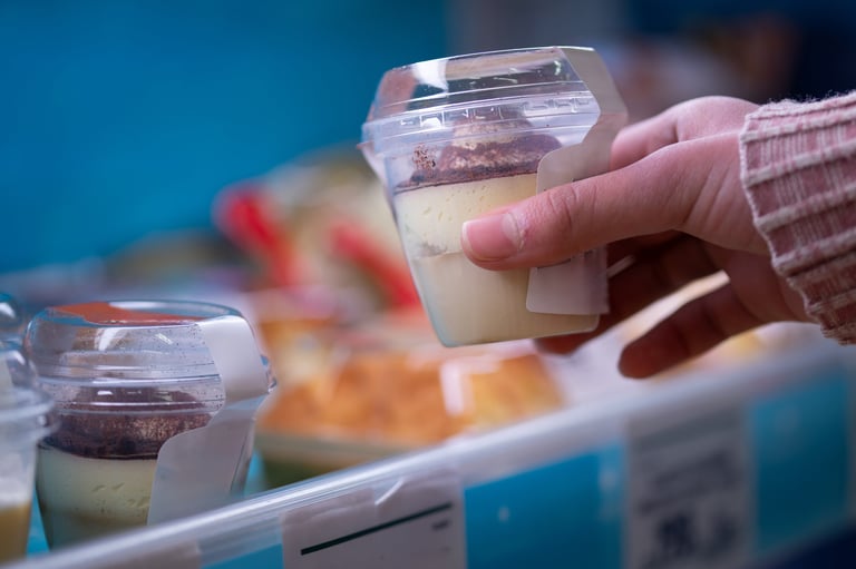 Fresh food and grocery selection